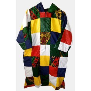 NEW Custom Made Shorts Set BayeFall Injahaz Patchwork Collection With Vest Top